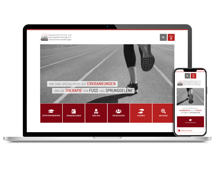 Vorschau der Referenz Gesellschaft für Fuß und Sprunggelenkschirurgie